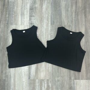 Girls Cropped Tank Tops